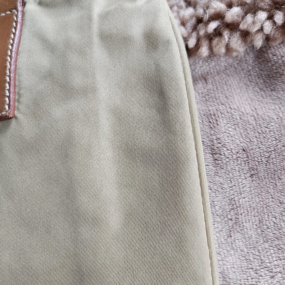 Prada | mini khaki nylon 'Tessuto' tote bag - Picture 5 of 10